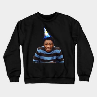 Troy Birthday from Community Crewneck Sweatshirt